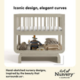 Santorini Bassinet in London Fog design callout image