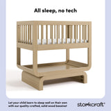 Santorini driftwood bassinet quality crafted callout