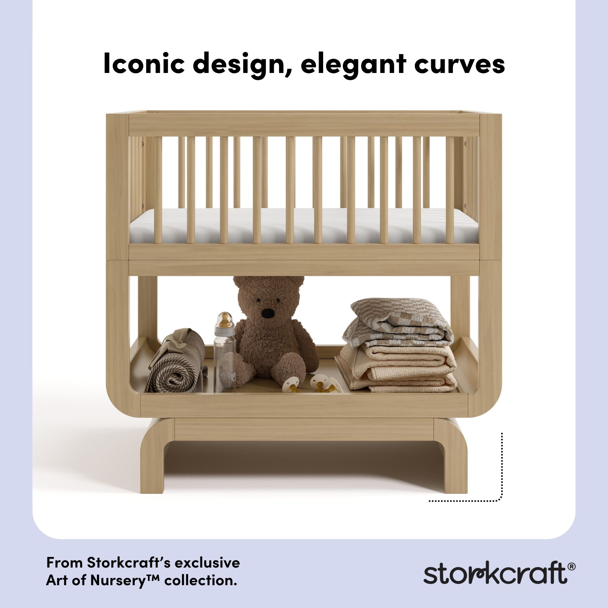 Santorini driftwood bassinet style callout