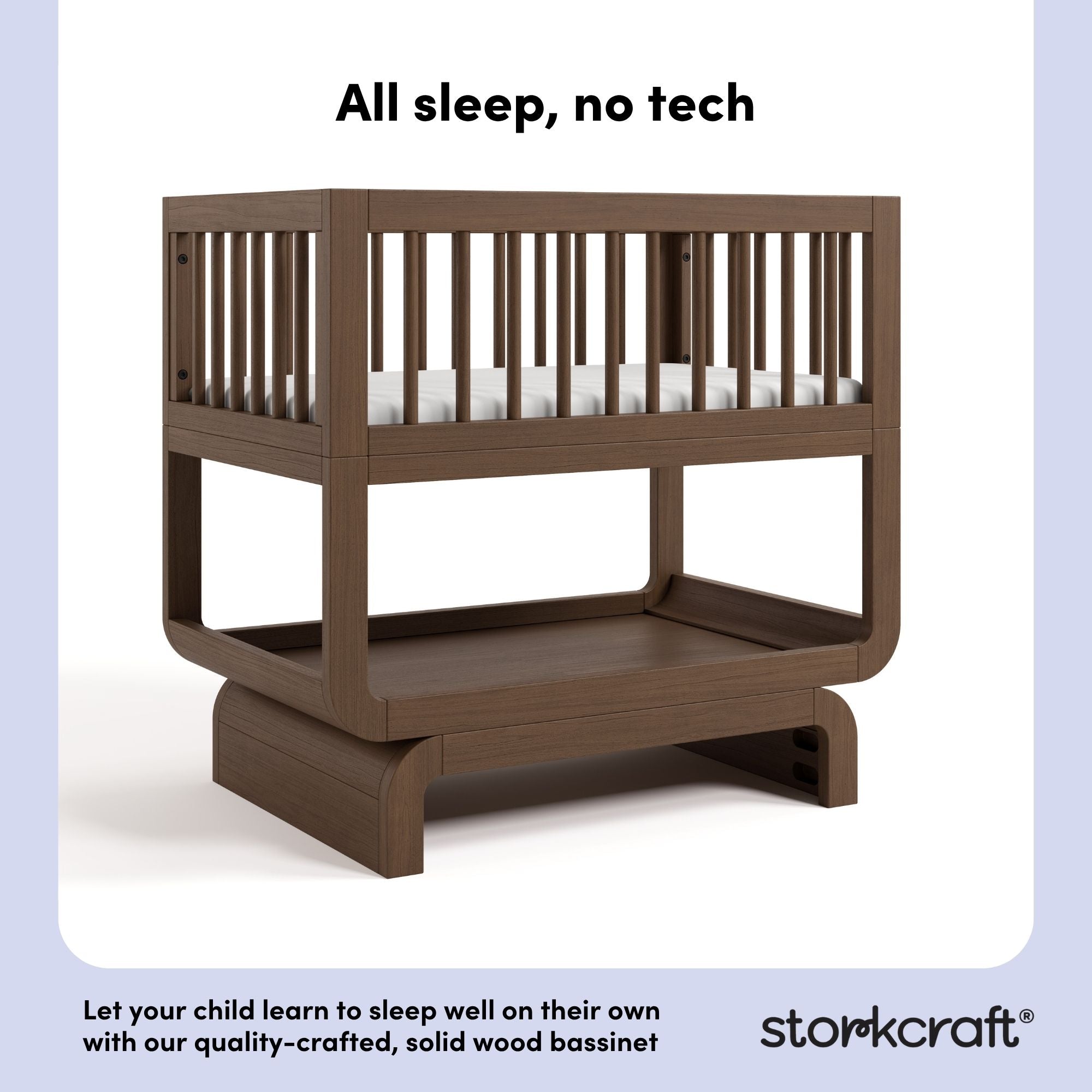 Santorini hazelnut bassinet quality crafted callout