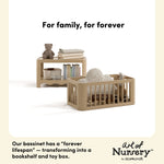 Casablanca driftwood bassinet conversions callout