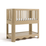 Casablanca driftwood bassinet angle view