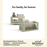 Casablanca sage bassinet conversions callout