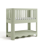 Casablanca sage bassinet angle view