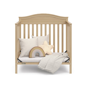 Driftwood crib daybed conversion with headboard 