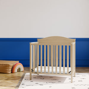 Driftwood crib in nursery