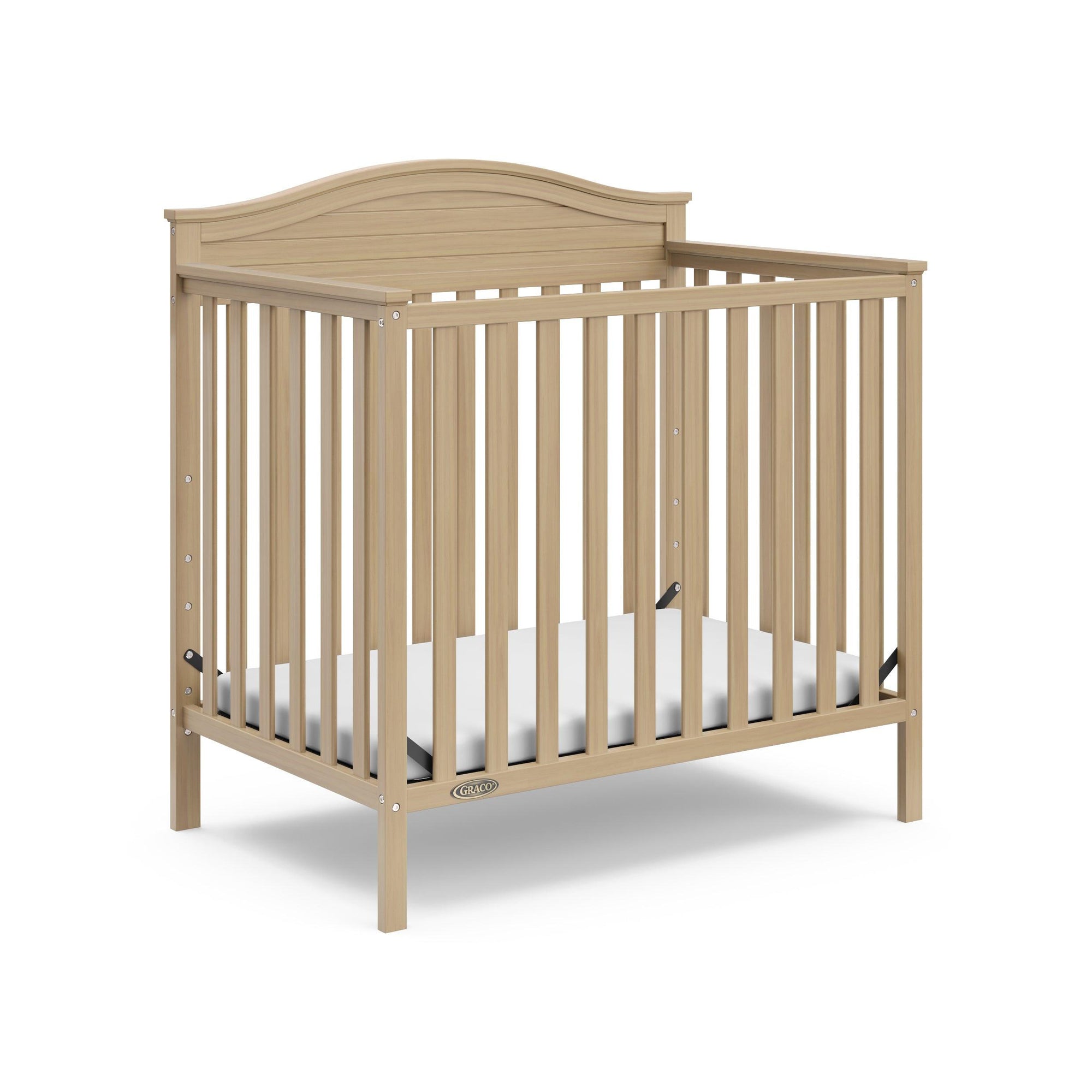 Graco® Stella 4-in-1 Convertible Mini Crib with Bonus Mattress – Storkcraft
