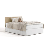 Melrose driftwood crib with drawer converted to full-size bed