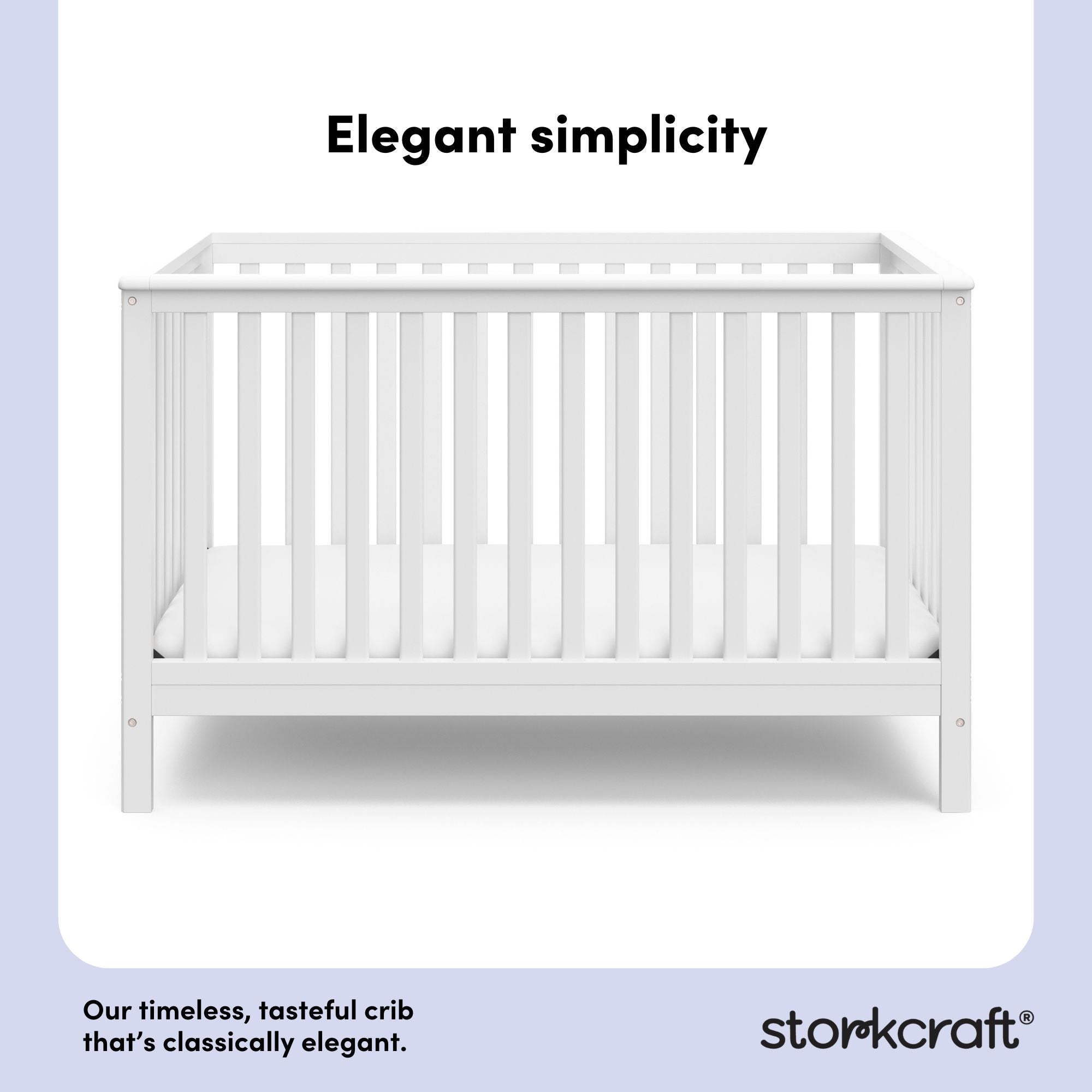 Hillcrest white crib style callout