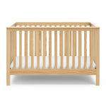 Hillcrest natural crib front view