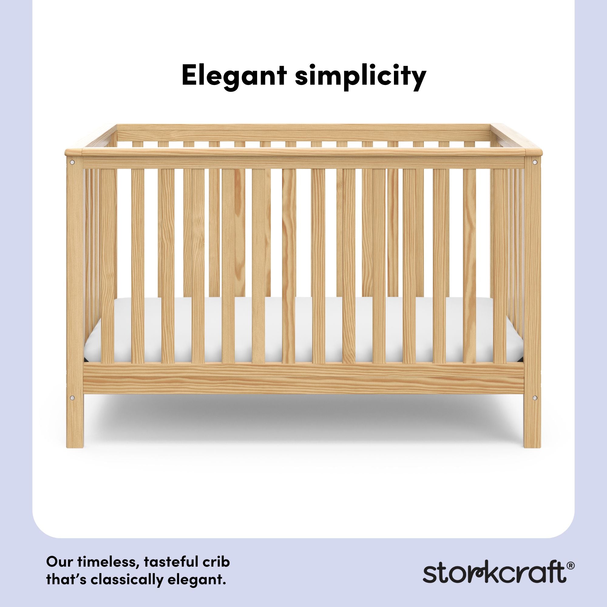 Hillcrest natural crib style callout