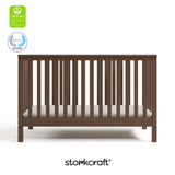 Hillcrest hazelnut crib with GGG and PTPA logo on top left
