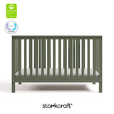 Hillcrest olive crib with GGG and PTPA logo on top left