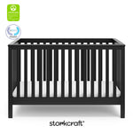 Hillcrest black crib with GGG and PTPA logo on top left