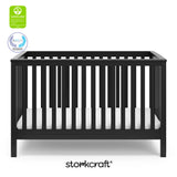 Hillcrest black crib with GGG and PTPA logo on top left