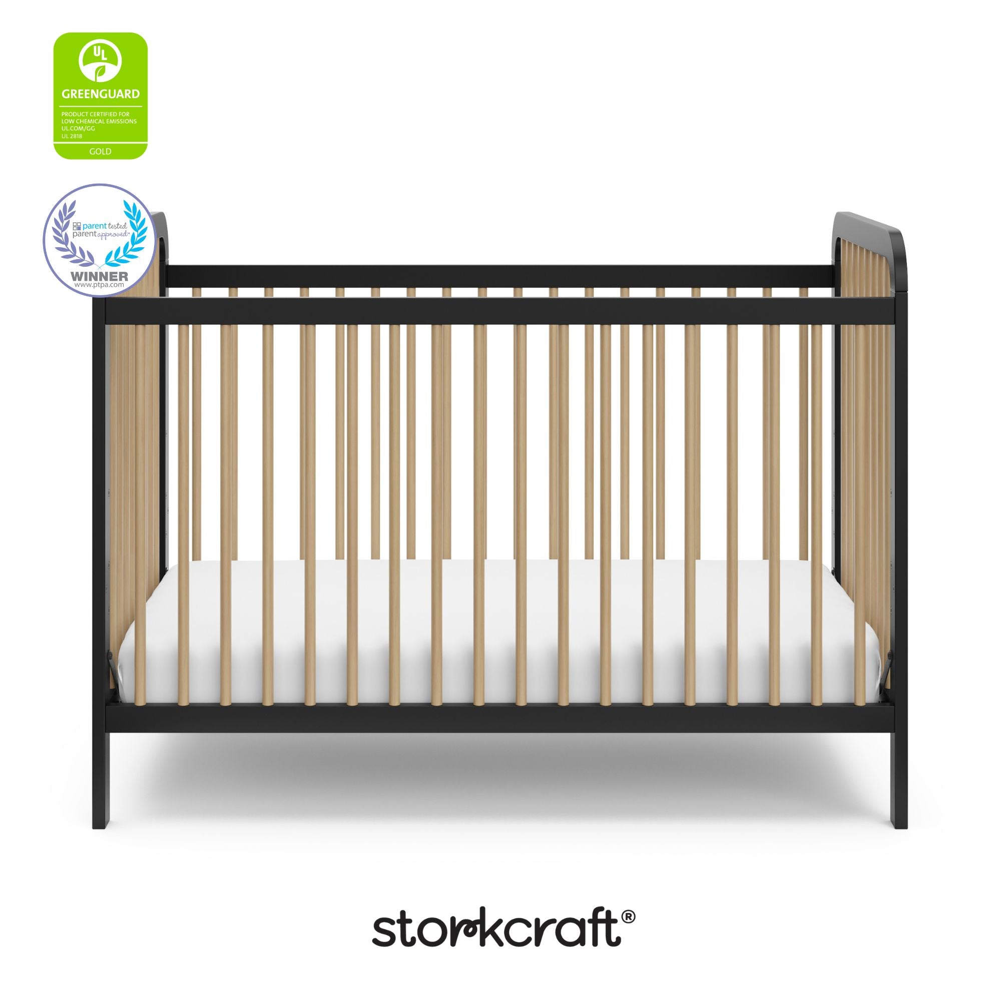 pasadena black driftwood crib certifications callout