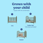 Olivia olive crib conversions callout