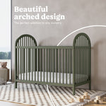 Olivia olive crib style callout