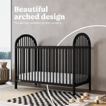 Olivia black crib style callout