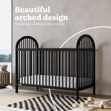 Olivia black crib style callout