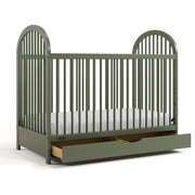 Olivia® 3-in-1 Convertible Crib with Drawer