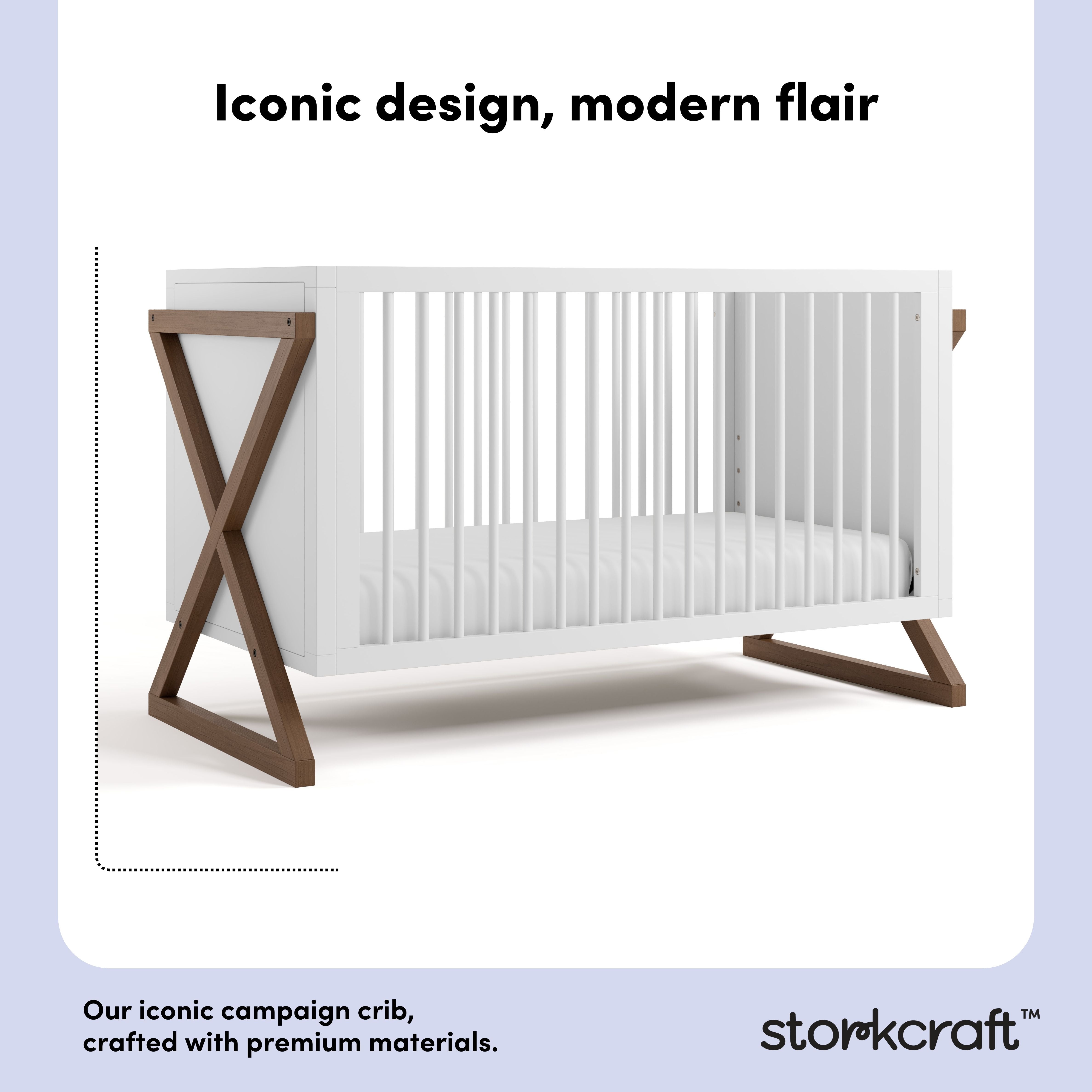 Equinox white with hazelnut crib style callout