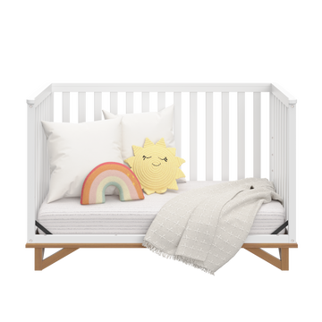 Fisher price white crib sales