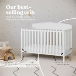 Benton white crib best-selling crib callout
