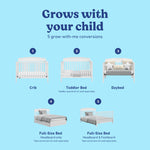 Benton white crib 5 conversions callout