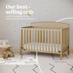 Benton driftwood crib best-selling crib callout