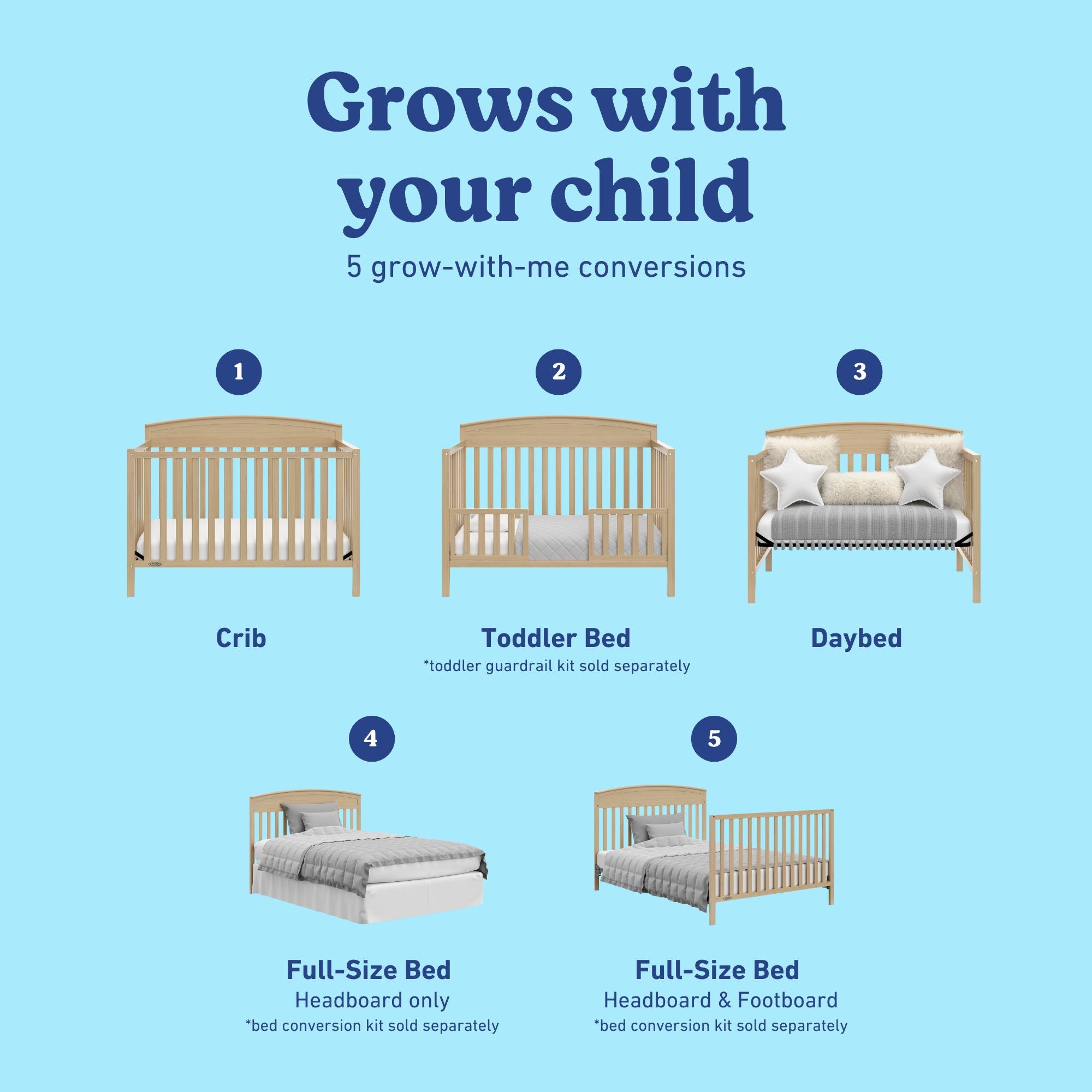 Benton driftwood crib 5 conversions callout