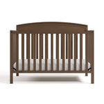 Benton hazelnut crib front view