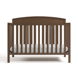 Benton hazelnut crib front view