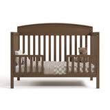 Benton hazelnut crib converted to toddler bed