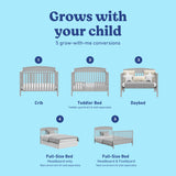 Benton pebble gray crib 5 conversions callout