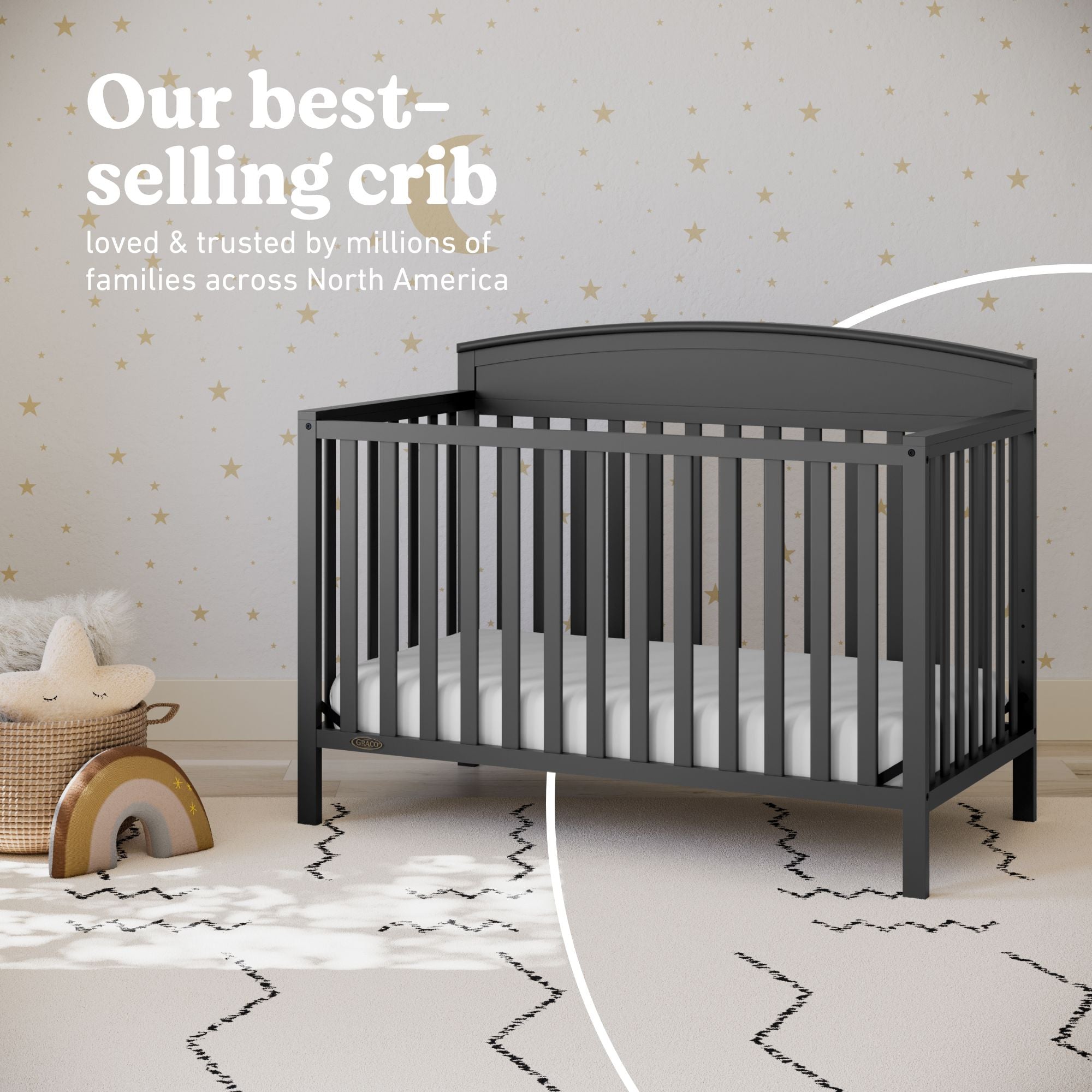 Benton gray crib best-selling crib callout