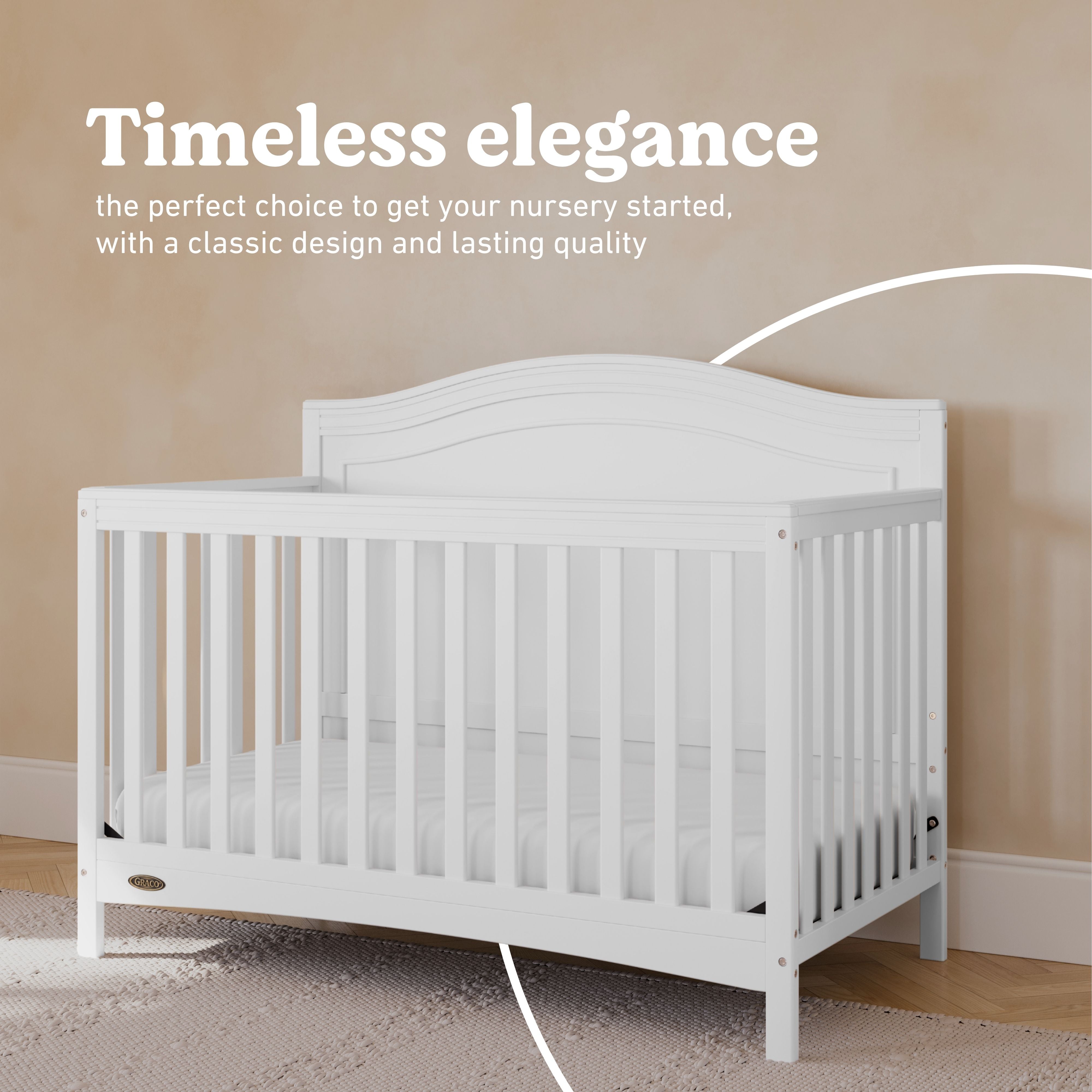 Paris white crib style callout