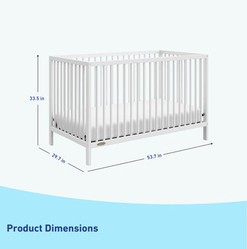 Graco® Teddi® 5-in-1 Convertible Crib