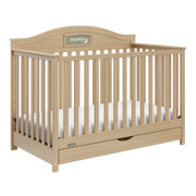 Story Customizable 5-in-1 Convertible Crib with Drawer