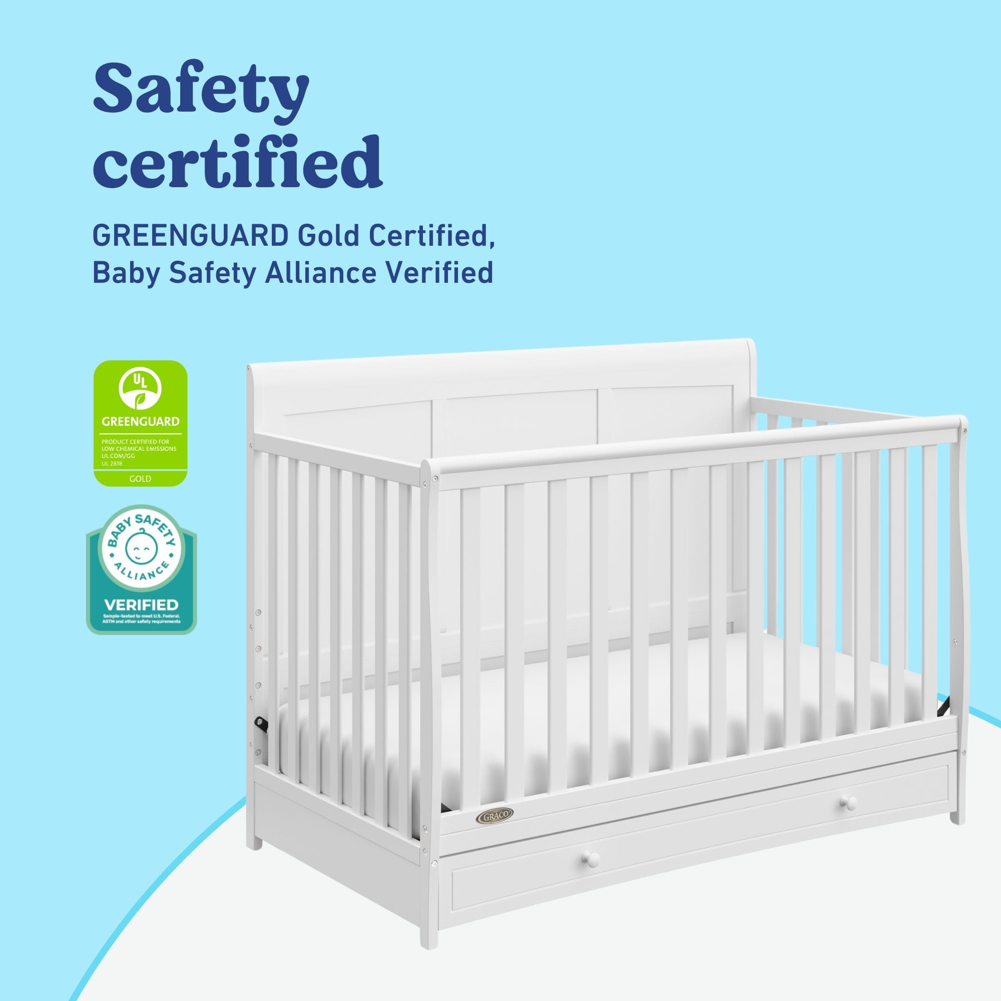 Asheville white crib certifications callout