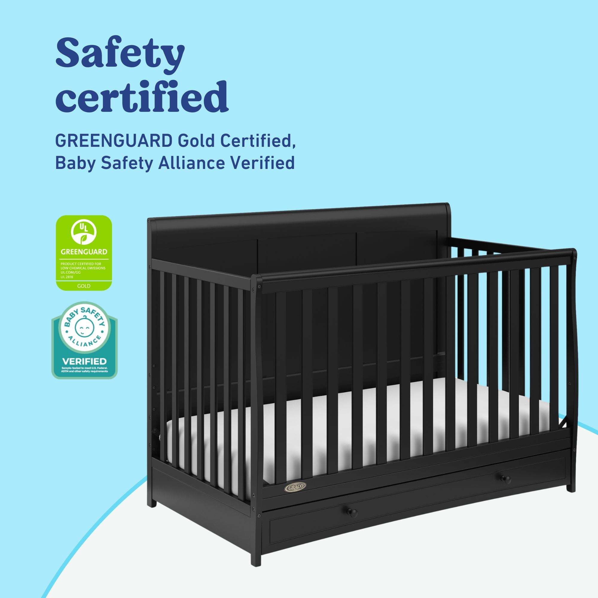 Asheville black crib certifications callout