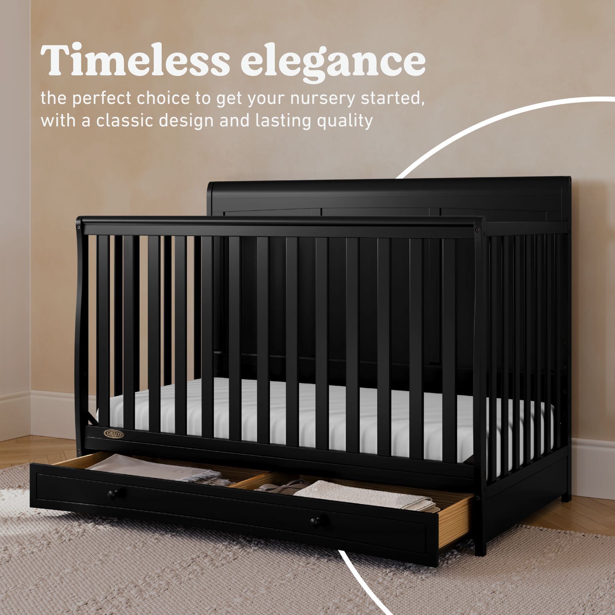 Asheville black crib style callout