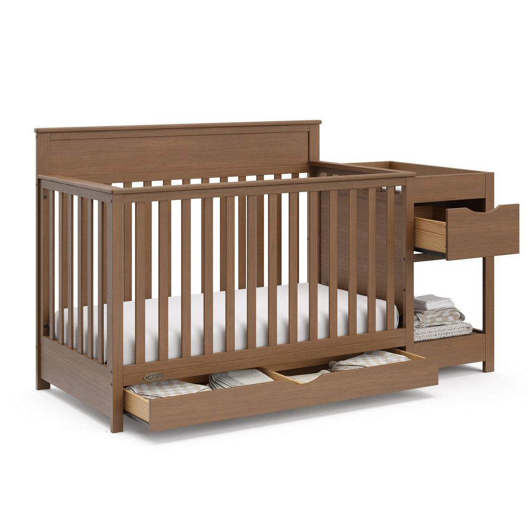 Graco® Shiloh™ 5-in-1 Convertible Crib and Changer Storkcraft