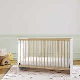 Calabasas white with driftwood crib in a nursery