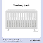Beckett white crib style callout