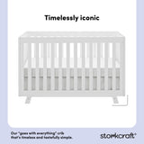 Beckett white crib style callout