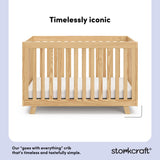 Beckett natural crib style callout