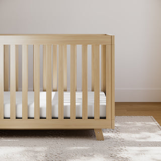 Driftwood crib in nursery