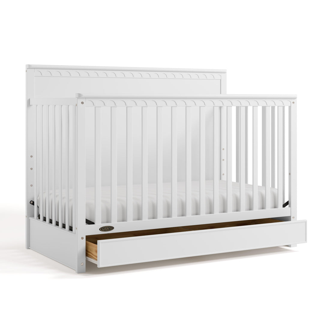 Graco® Sasha™ 5-in-1 Convertible Crib with Drawer Storkcraft