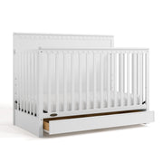 Sasha™ 5-in-1 Convertible Crib with Drawer